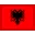 Flagge: Albanien