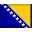 Flagge: Bosnien und Herzegowina