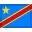 Flagge: Demokratische Republik Kongo