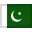 Flagge: Pakistan