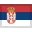 Flagge: Serbien