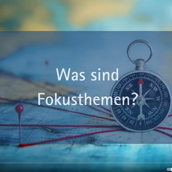 Bildschirmbild Fokusthemen