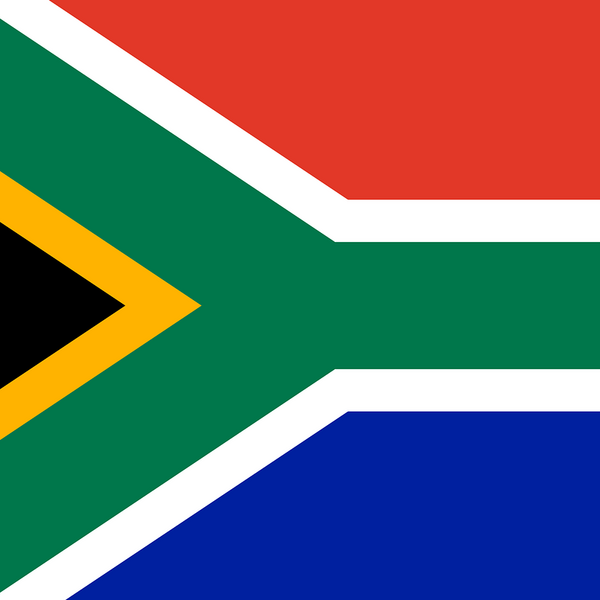 Flagge von Südafrika