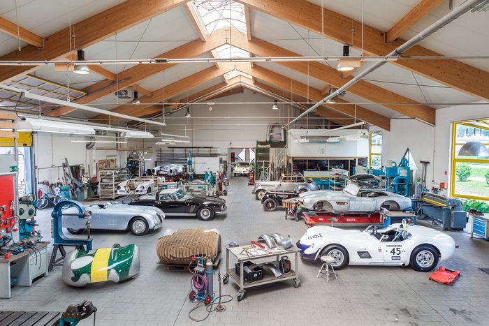 Blick in die Martelleria Werkstatt