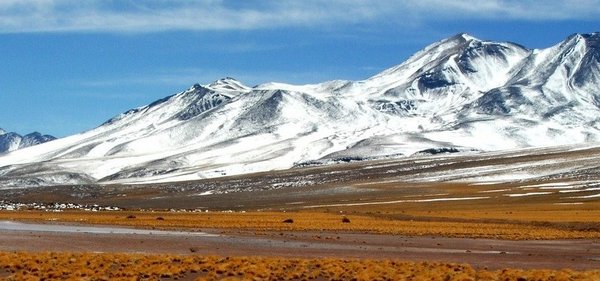 Die Anden in Chile
