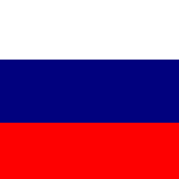 Flagge von Russland