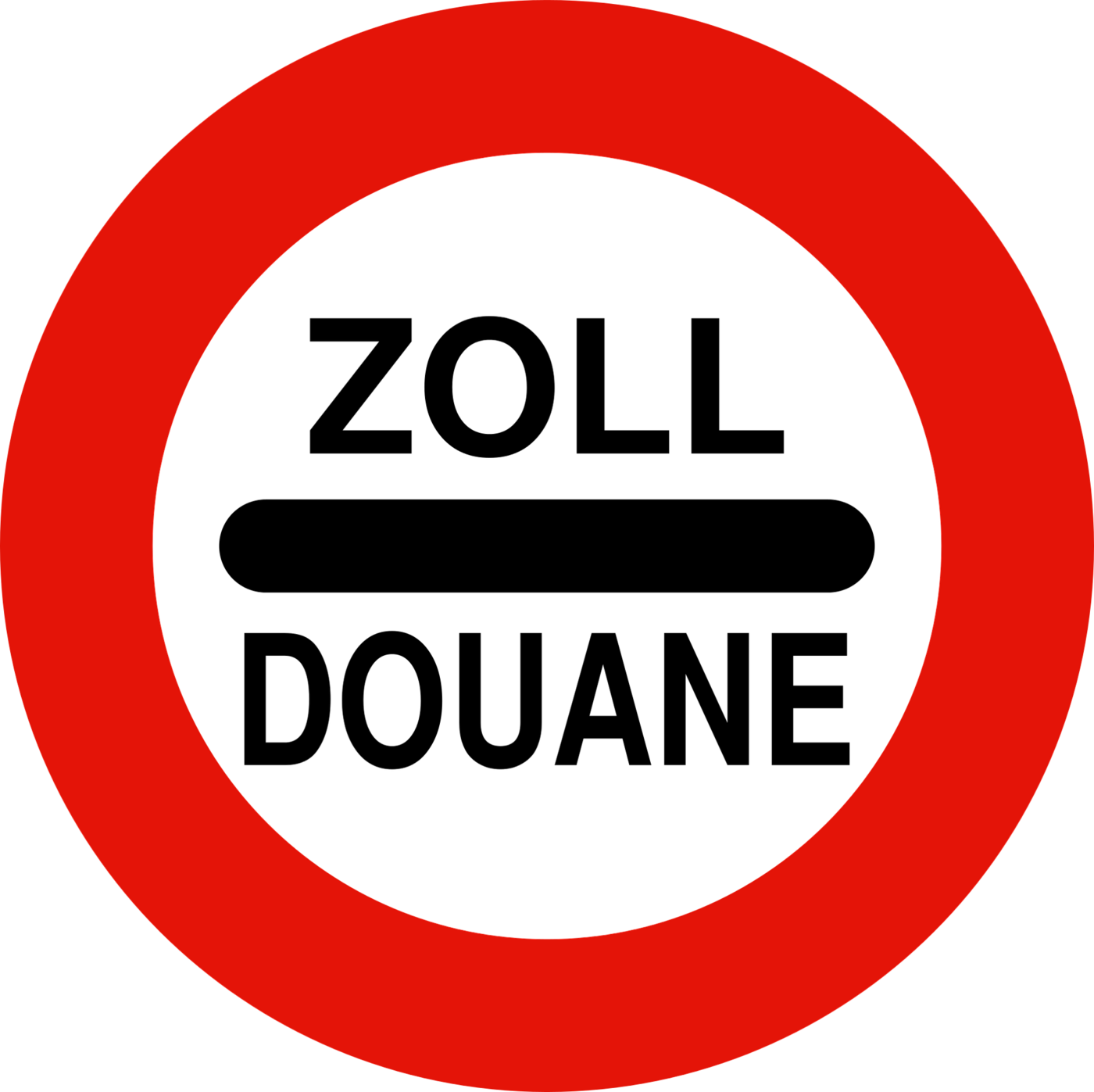 Zollschild