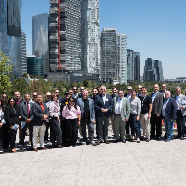 Das Bild zeigt die Reisegruppe in mexiko.