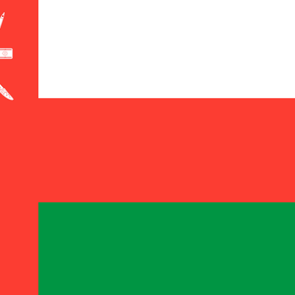 Flagge des Oman