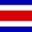 Flagge: Costa Rica