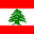 Flagge: Libanon