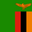 Flagge: Sambia